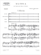 Gloria - POULENC - Partition - Chœur